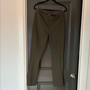 Chico's Olive Green Women's Trousers